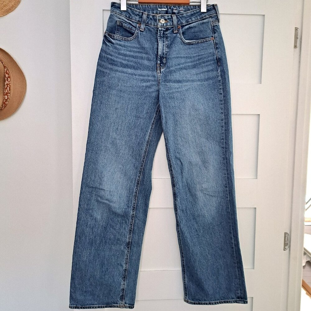 Old Navy wide-leg jeans
